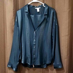 Victoria's Secret Wide Leg Satin Pajama Set Small/Medium NEW W/ TAGS